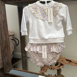 Janie and Jack pullover with matching bottom
